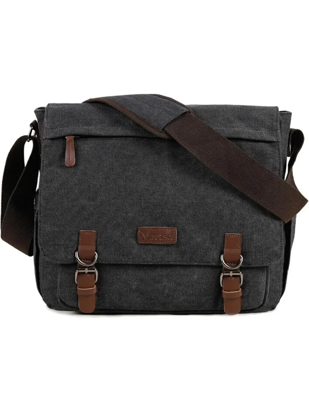 Vintage Canvas Messenger Bag for 15.6